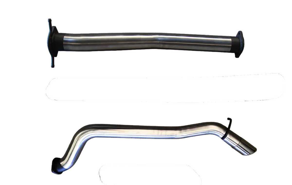 Manta Mazda BT50 3in Single DPF Back Exhaust