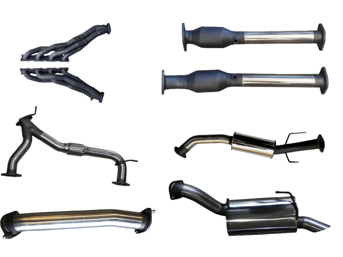 Manta Nissan Patrol Y62 V8 5.6L Wagon Full Exhaust System Extrac