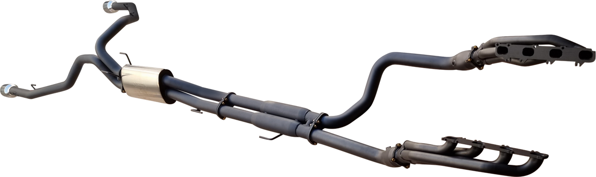 Manta | Twin 3″ Full Exhaust with Extractors, Cats & 5″ Chrome Tips | RAM DS 1500 5.7L V8 Ute 2009–2024