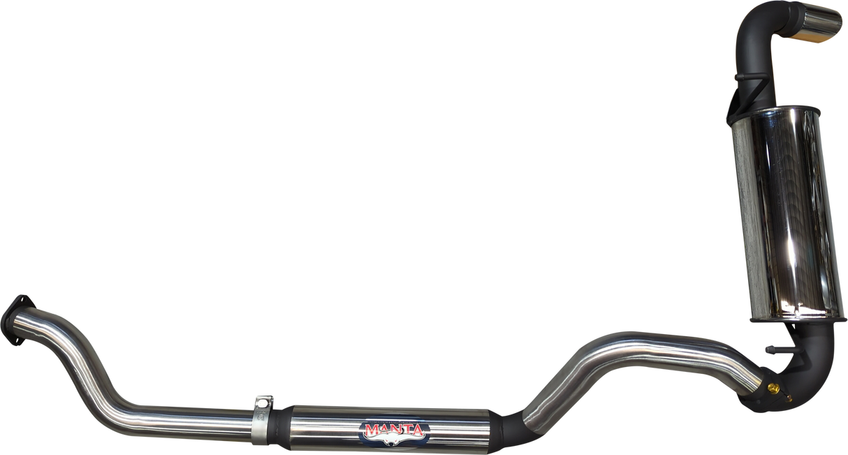 Manta | 2.5″ Cat Back Exhaust System with Centre Hotdog & Rear Muffler | Suzuki Jimny GJ 1.5L SWB 3 Door 2018–2025