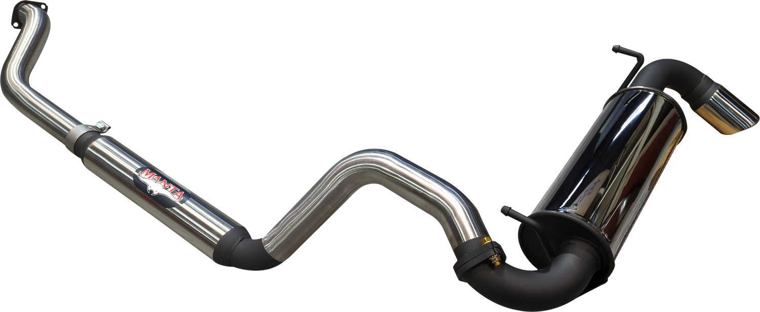 Manta | 2.5″ Cat Back Exhaust System with Centre Hotdog & Rear Muffler | Suzuki Jimny GJ 1.5L SWB 3 Door 2018–2025