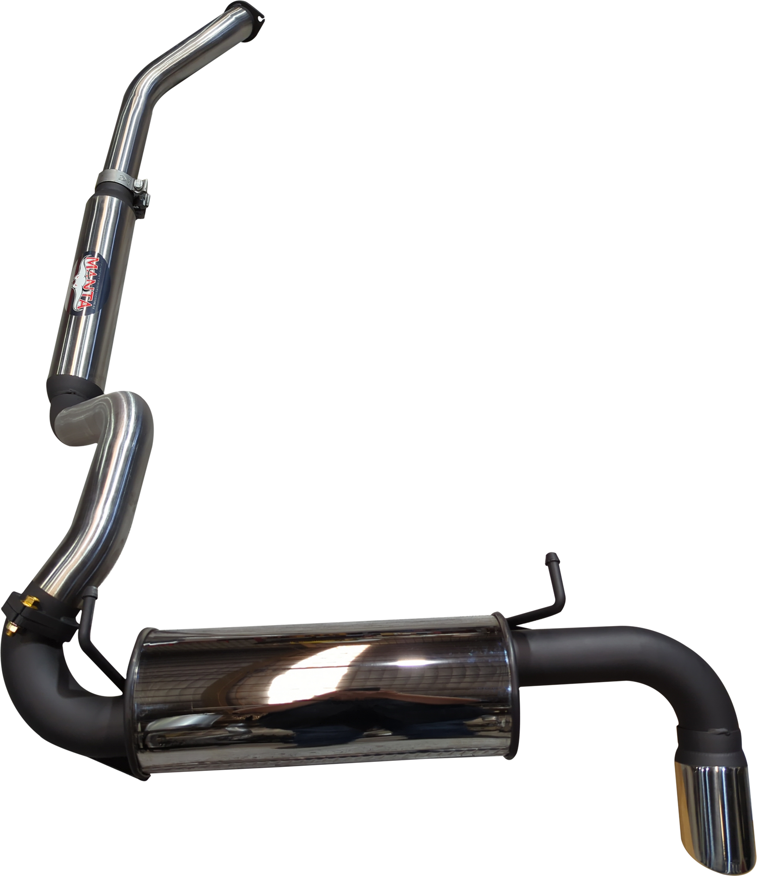 Manta | 2.5″ Cat Back Exhaust System with Centre Hotdog & Rear Muffler | Suzuki Jimny GJ 1.5L SWB 3 Door 2018–2025