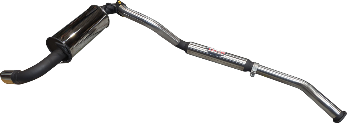 Manta | 2.5″ Cat Back Exhaust System with Centre Hotdog & Rear Muffler | Suzuki Jimny GJ 1.5L SWB 3 Door 2018–2025