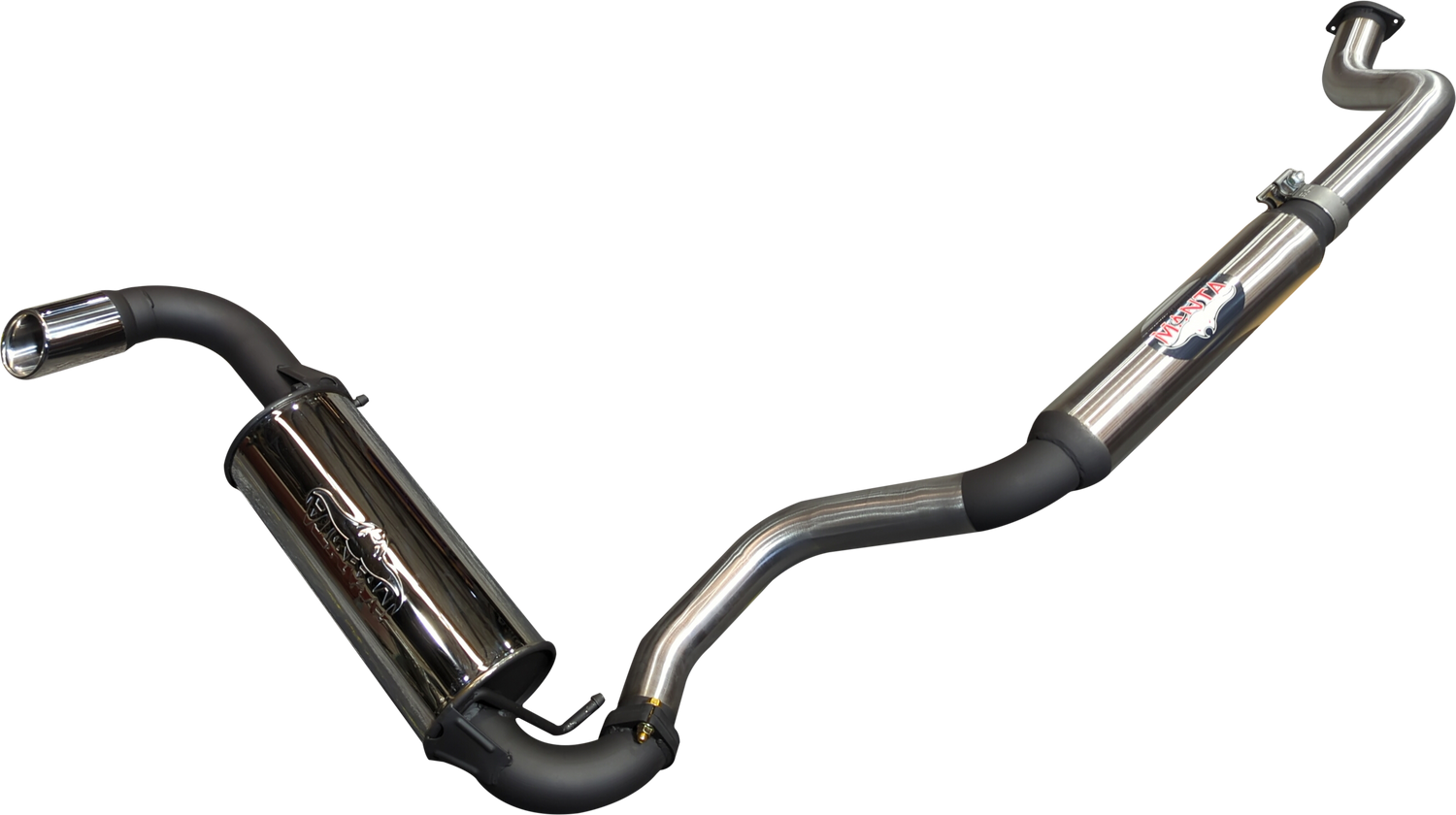 Manta | 2.5″ Cat Back Exhaust System with Centre Hotdog & Rear Muffler | Suzuki Jimny GJ 1.5L SWB 3 Door 2018–2025