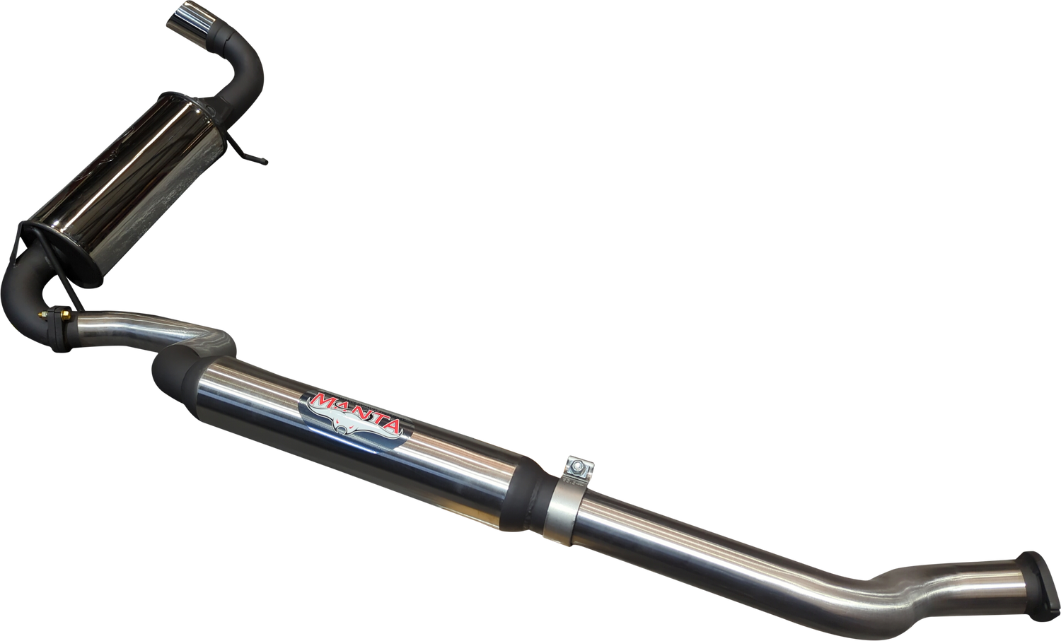 Manta | 2.5″ Cat Back Exhaust System with Centre Hotdog & Rear Muffler | Suzuki Jimny GJ 1.5L SWB 3 Door 2018–2025