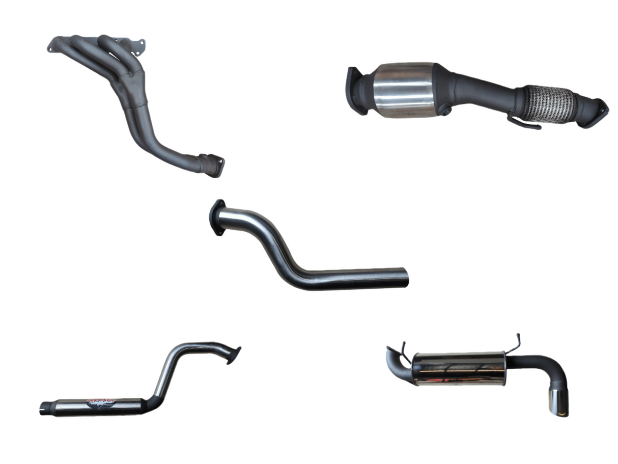 Manta | 2.5″ Full Exhaust System with Centre Hotdog & Rear Muffler | Suzuki Jimny GJ 1.5L SWB 3 Door 2018–2025