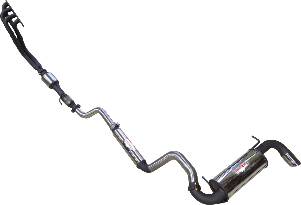 Manta | 2.5″ Full Exhaust System with Centre Hotdog & Rear Muffler | Suzuki Jimny GJ 1.5L SWB 3 Door 2018–2025