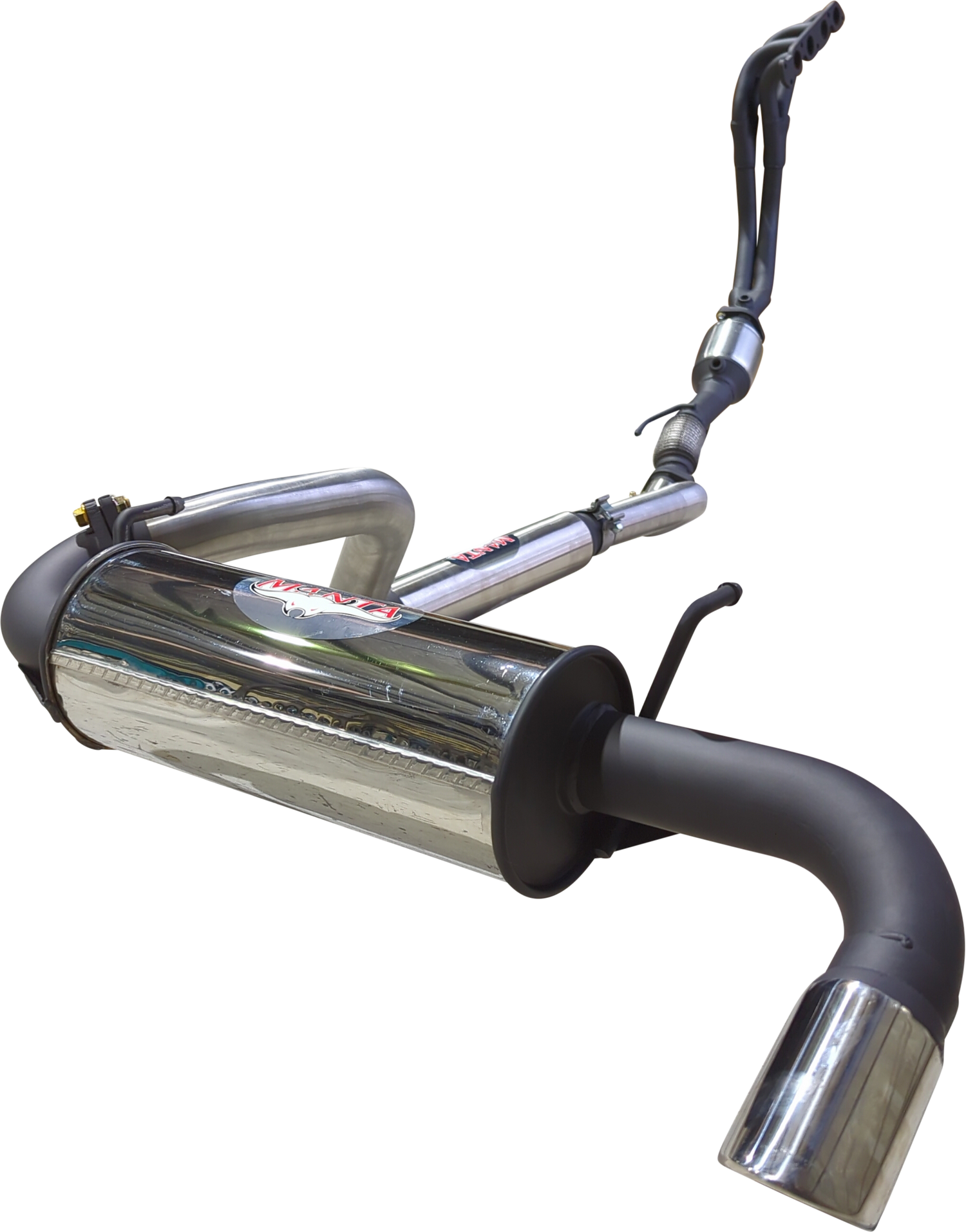 Manta | 2.5″ Full Exhaust System with Centre Hotdog & Rear Muffler | Suzuki Jimny GJ 1.5L SWB 3 Door 2018–2025