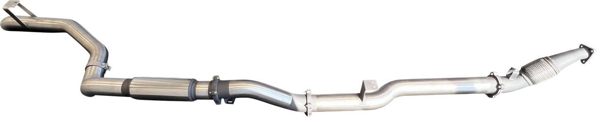 Manta | 4″ Turbo Back Exhaust System without Cats | Toyota Landcruiser VDJ79 Single & Dual Cab Ute 2016–2025 (Superior Eng Coil Conversion)