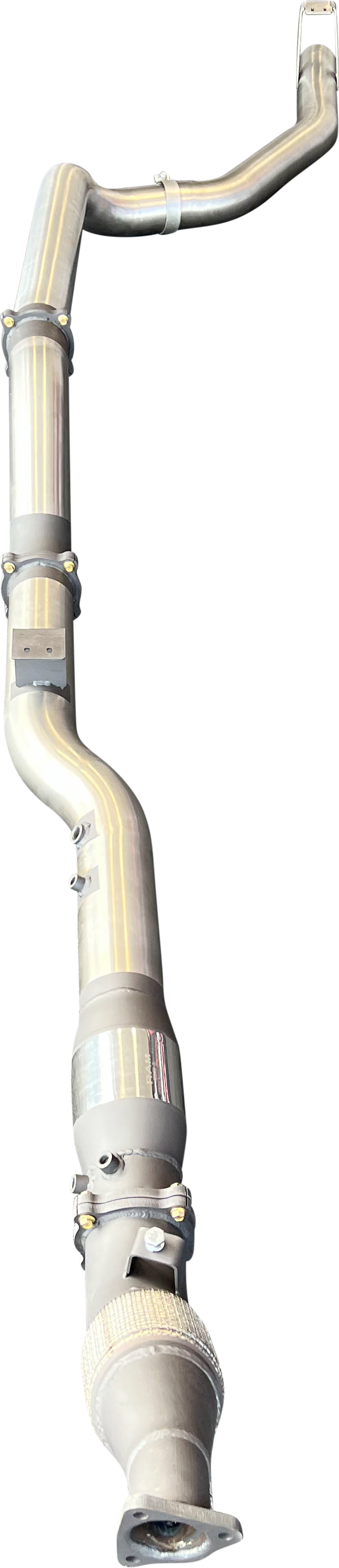 Manta | 4″ Turbo Back Exhaust System with Cats | Toyota Landcruiser VDJ79 Single & Dual Cab Ute 2016–2025 (Superior Eng Coil Conversion)