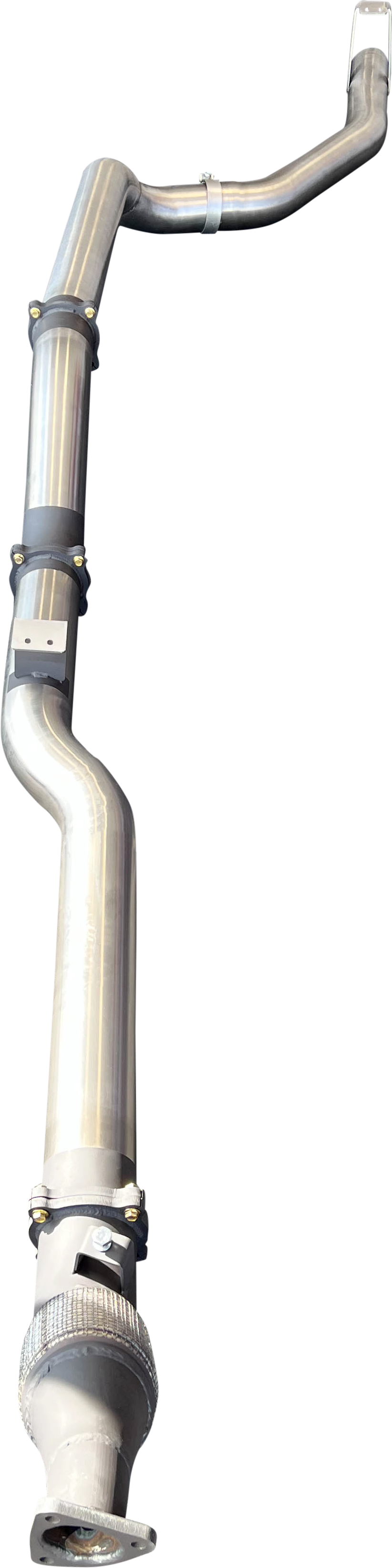 Manta | 4″ Turbo Back Exhaust System without Cats | Toyota Landcruiser VDJ79 Single & Dual Cab Ute 2016–2025 (Superior Eng Coil Conversion)