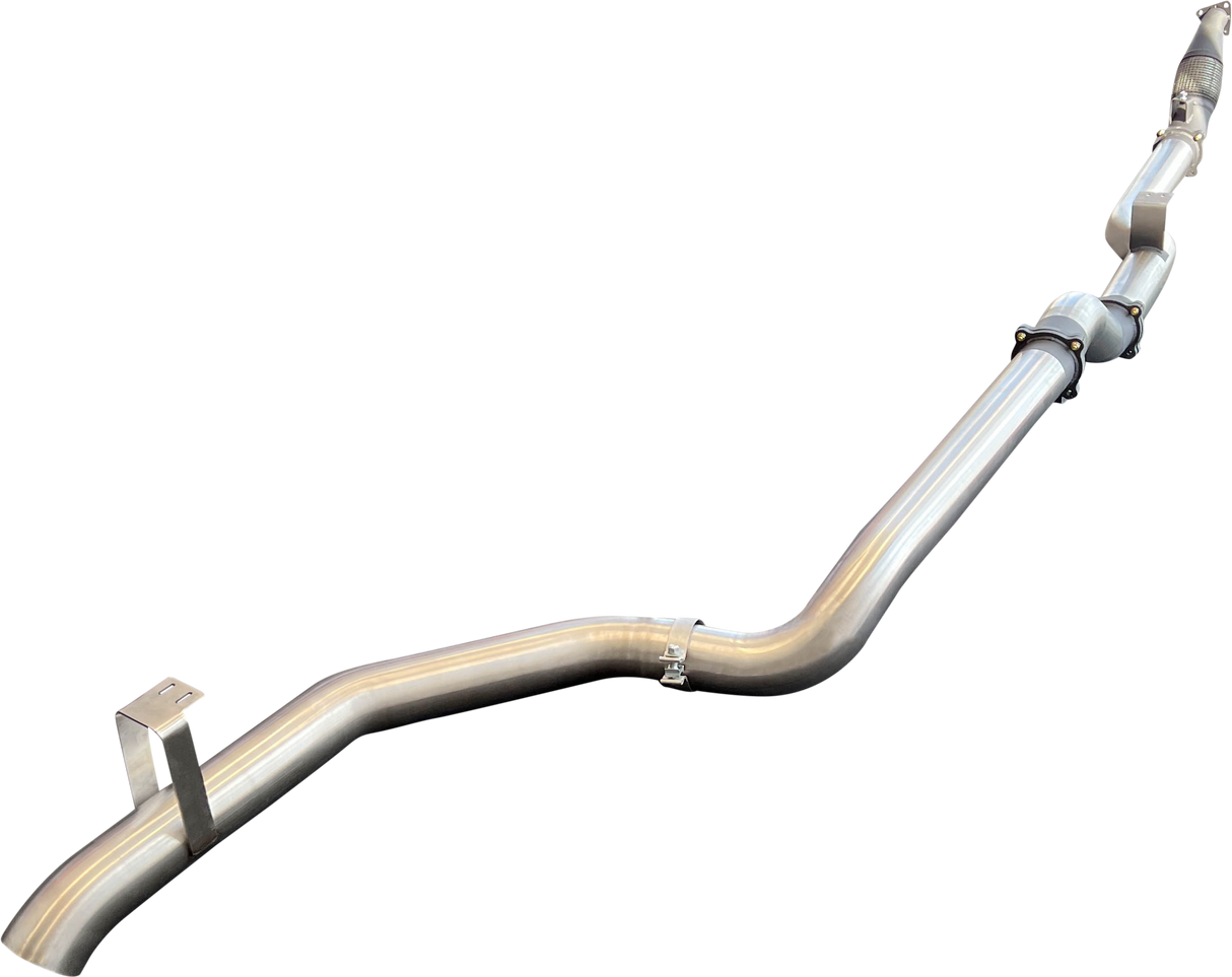 Manta | 4″ Turbo Back Exhaust System without Cats | Toyota Landcruiser VDJ79 Single & Dual Cab Ute 2016–2025 (Superior Eng Coil Conversion)