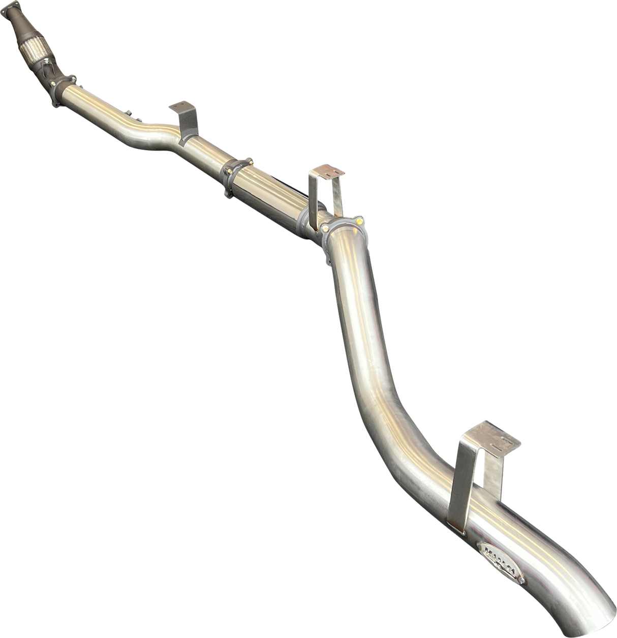 Manta | 4″ Turbo Back without Cat, With Muffler | Toyota Landcruiser VDJ76 V8 Wagon 2016–2025