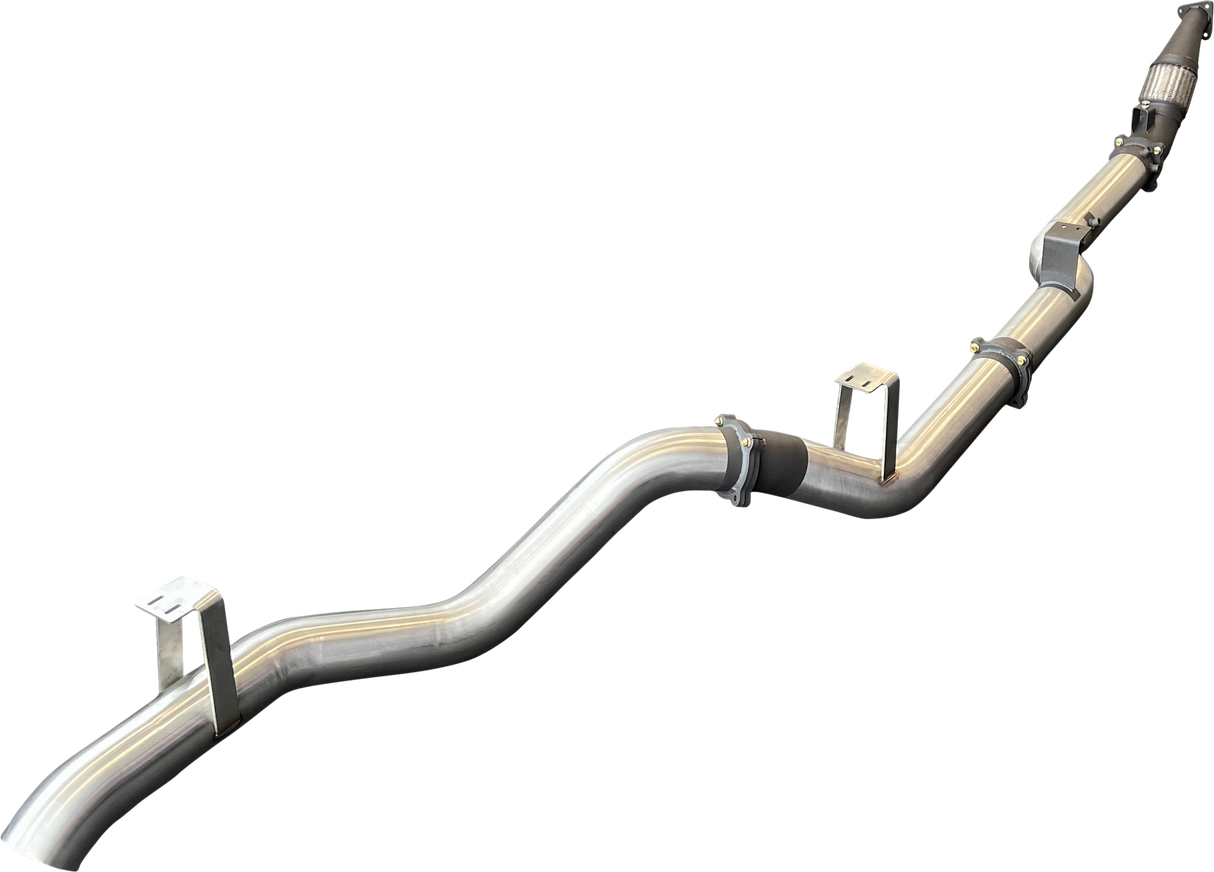 Manta | 4″ Turbo Back without Cat & Muffler | Toyota Landcruiser VDJ76 V8 Wagon 2016–2025