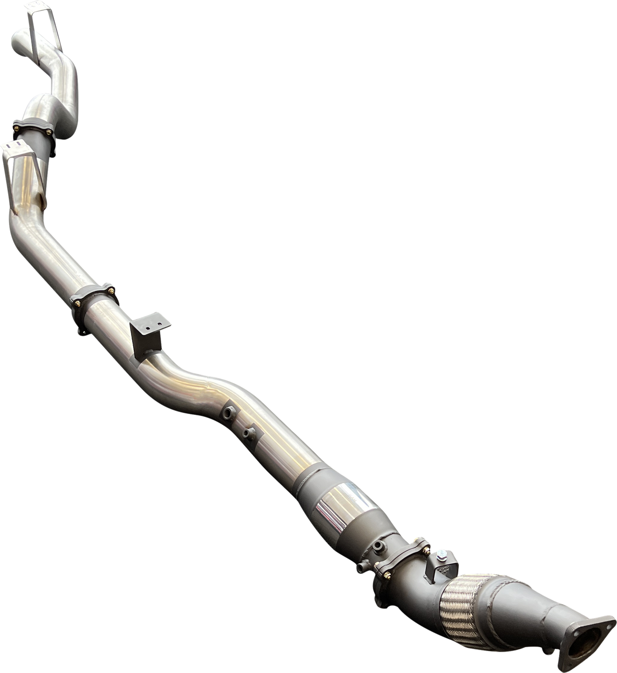 Manta | 4″ Turbo Back with Cat, No Muffler | Toyota Landcruiser VDJ76 V8 Wagon 2007–2016