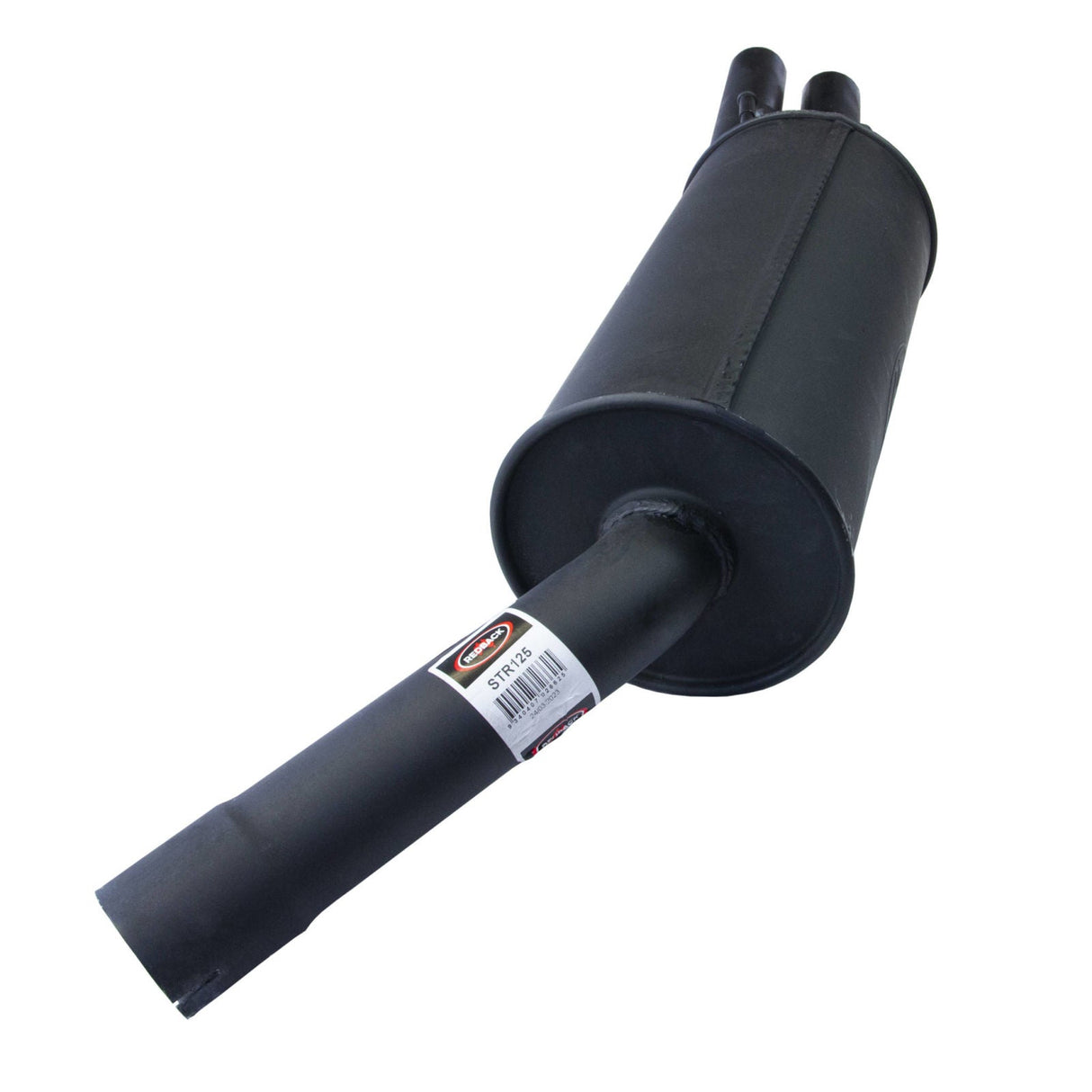 REDBACK | 2.5" Rear Muffler with Dual Tail Pipe | Holden Commodore VT VX VY VU Sedan Wagon Ute V6 1997–2004 | STR125