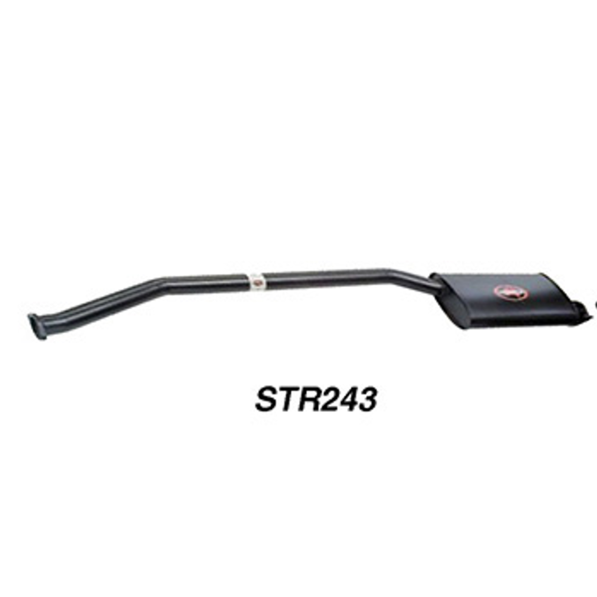 REDBACK | 2.5" Cat Back Exhaust System Single Outlet | Ford Falcon AU Ute 1998–2002 | K-RPM15747