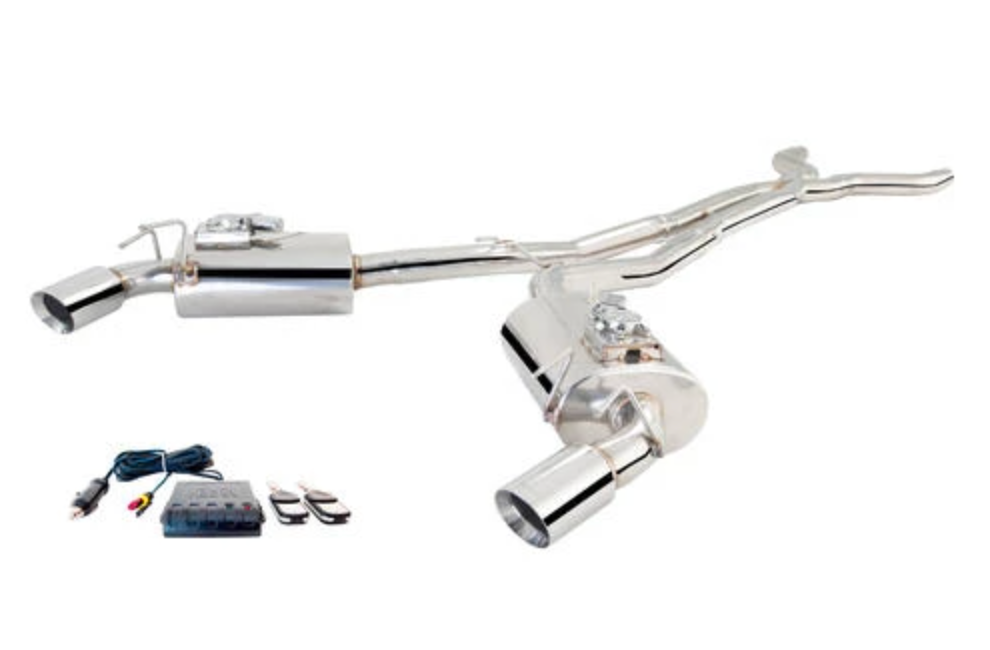 Xforce | Twin 3" Varex Valved Cat Back System | Chevrolet Camaro V8 Gen 5 2010–2015 | ES-CC11VMK-02-CBS