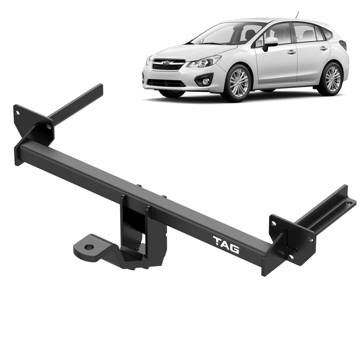 TAG | Standard Duty Towbar & Direct Fit Wiring Kit | Subaru Impreza Hatch 07–12 | T2S502-K201