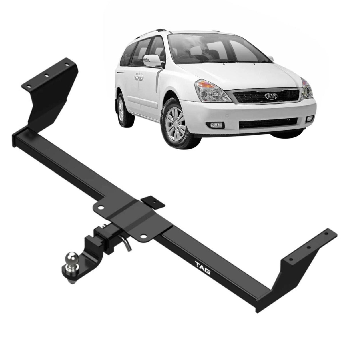 TAG | Heavy Duty Towbar & Universal Wiring | KIA Grand Carnival VQ 2006–2014 | T4K033-K301