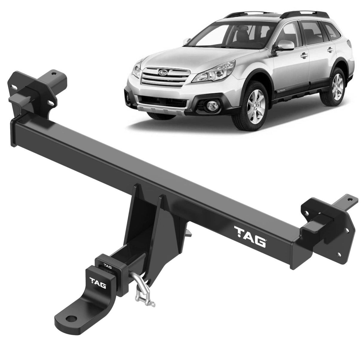TAG | Heavy Duty Towbar & Direct Fit Wiring Kit | Subaru Outback BR Wagon 2009–2015 | T4S629-K201