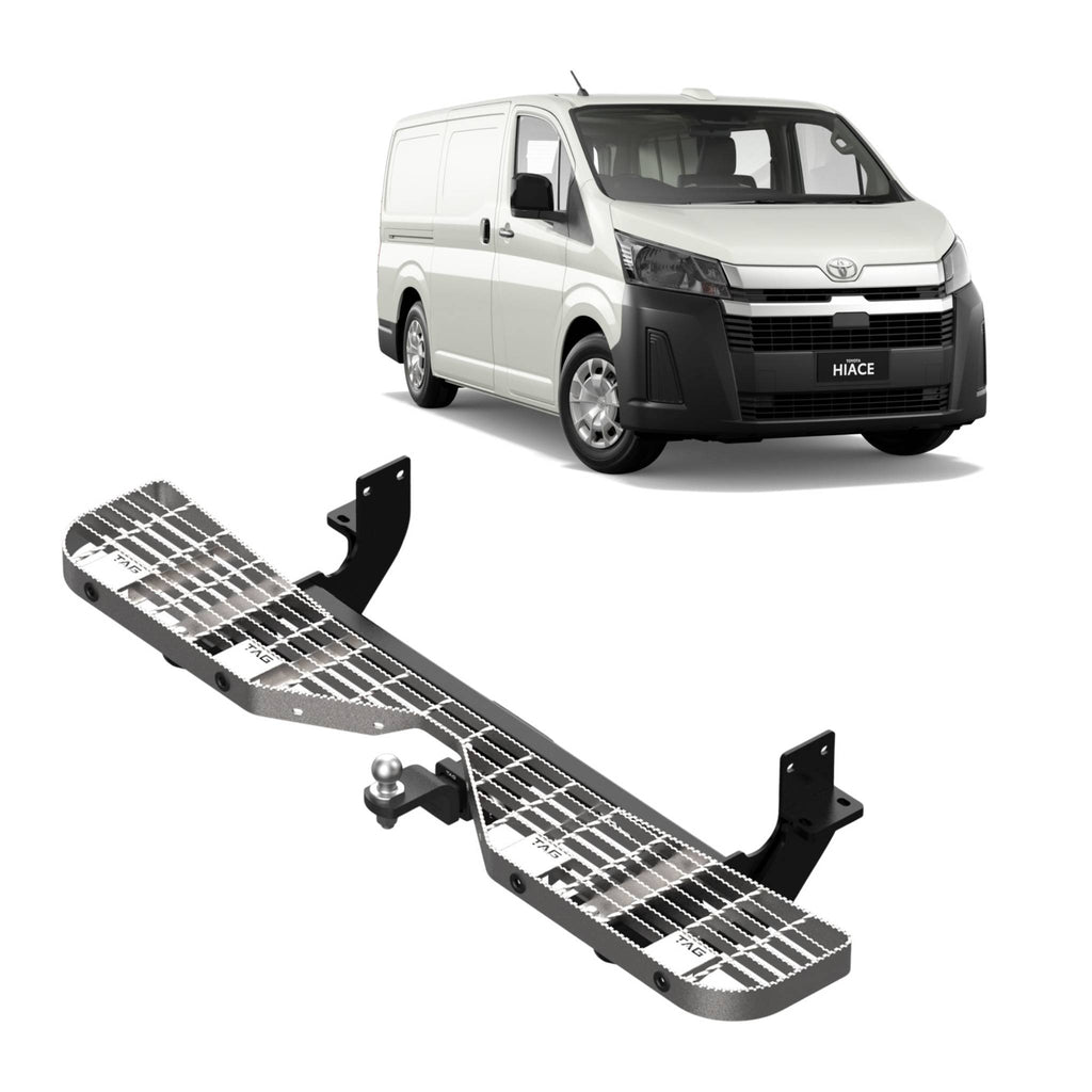 TAG | Heavy Duty Rear Step & Towbar Kit | Toyota Hiace / Commuter H300 Facelift 2025–On | T7T743-K011