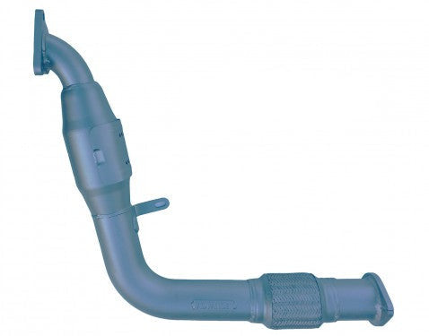 Advance Headers | 3" Stainless Steel Turbo Dump Pipe with Cat & Flex | Nissan Navara D40 & Pathfinder R51 2.5L | TNAV25-7CSS