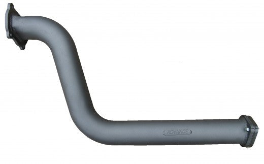Advance Headers | 3" Mild Steel Turbo Dump Pipe with Flex | Toyota Landcruiser 100 Series | TT42