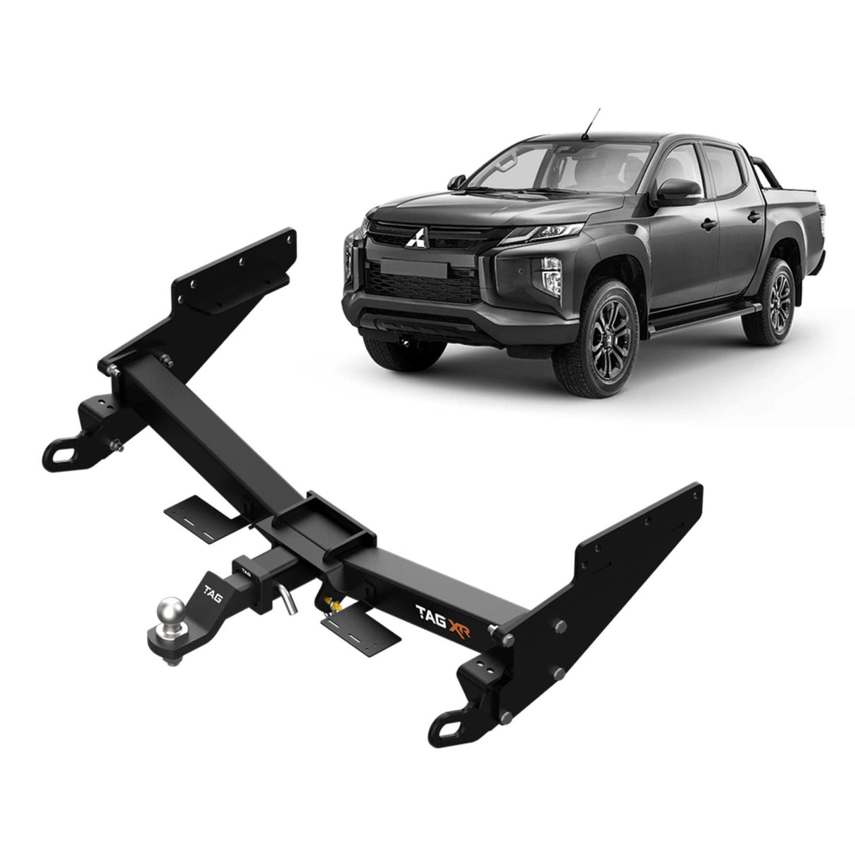 TAG | Extreme Recovery Towbar & Direct Fit ECU Wiring | Mitsubishi Triton MR Styleside 2018–2024 | TXR850-K201