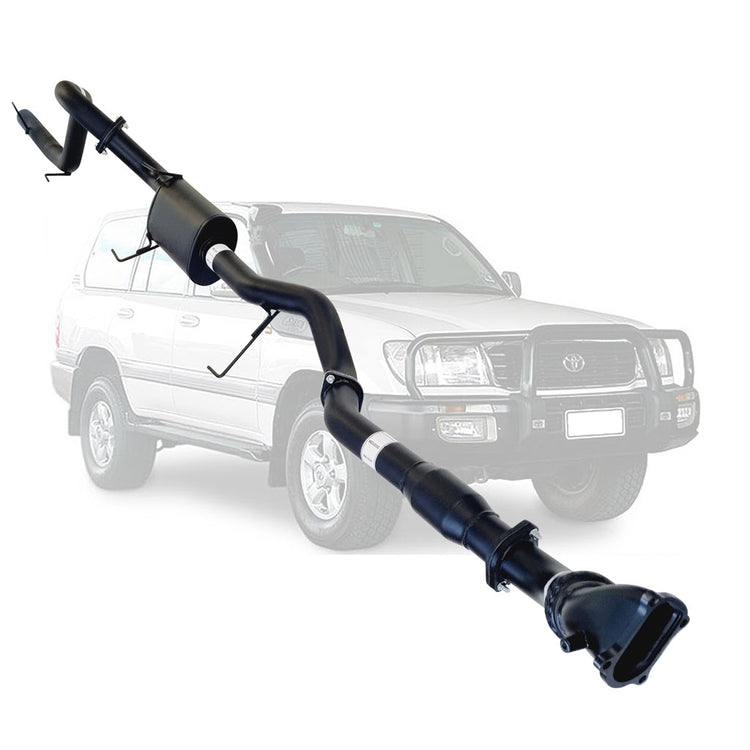 ESA | 3" Turbo Back Exhaust | Toyota Landcruiser 100 Series HDJ100 1HD-FTE Wagon | TY206