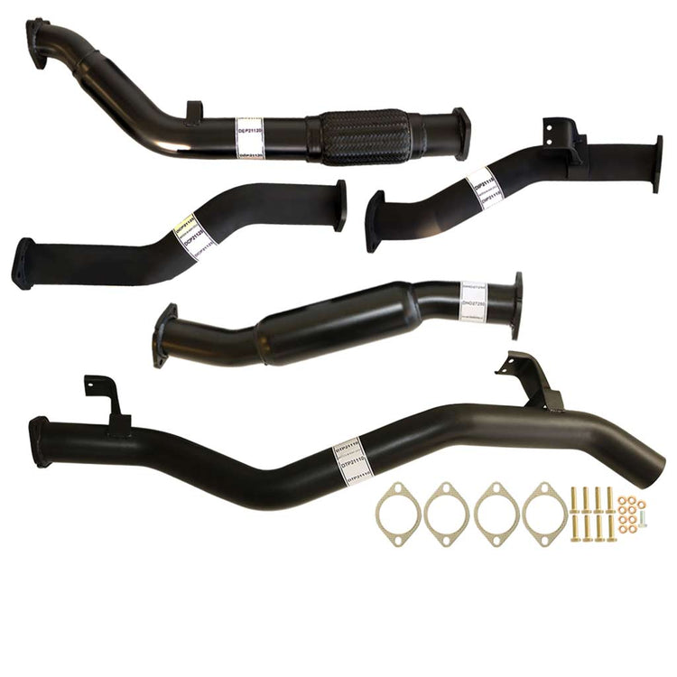 ESA | 3" Turbo Back Exhaust | Toyota Landcruiser 79 Series VDJ79R V8 D Cab Ute 2007 - 10/2016 | TY214-PO