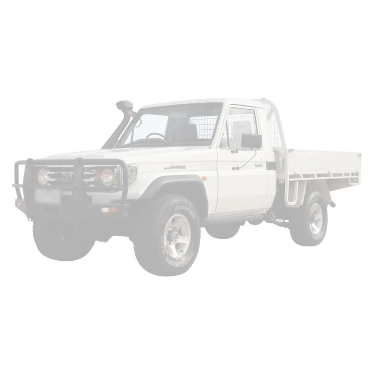 ESA | 3" Turbo Back Exhaust | Toyota Landcruiser 79 Series HDJ79 Single Cab Ute 2001 - 2007 | TY215