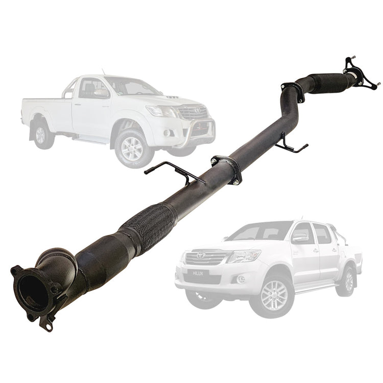 ESA | 3" Turbo Back Exhaust | Toyota Hilux N70 3L D4D Ute 2005 - 2015 | TY234