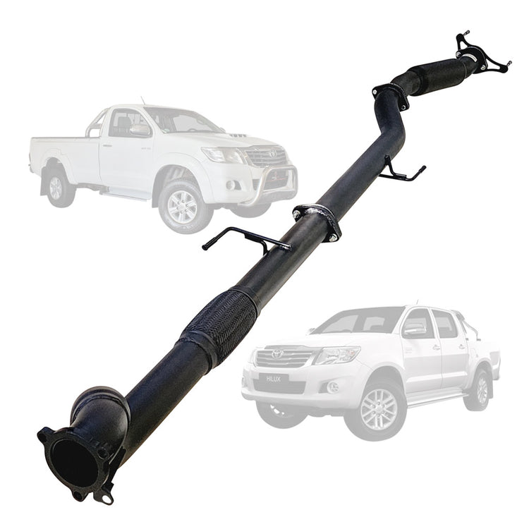 ESA | 3" Turbo Back Exhaust | Toyota Hilux N70 3L D4D Ute 2005 - 2015 | TY234
