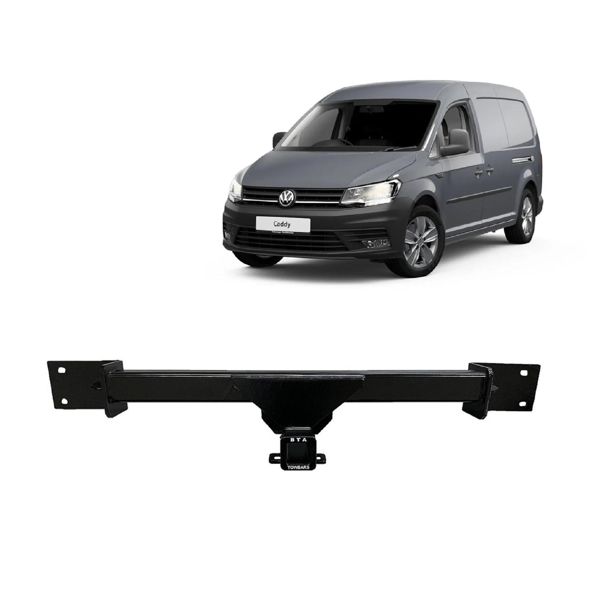 BTA | Heavy Duty Towbar | VW Caddy Van 2004–2021 | Capacity 1500kg | VOLK04H