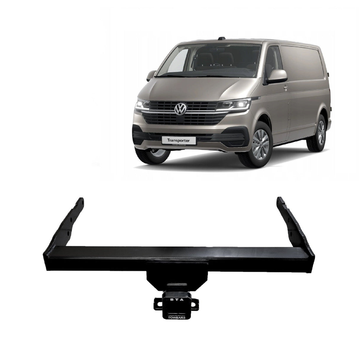 BTA Towbar - Volkswagen Transporter T5/T6 & T6.1 Van (08/2004 – On) - Heavy Duty 2500kg Capacity