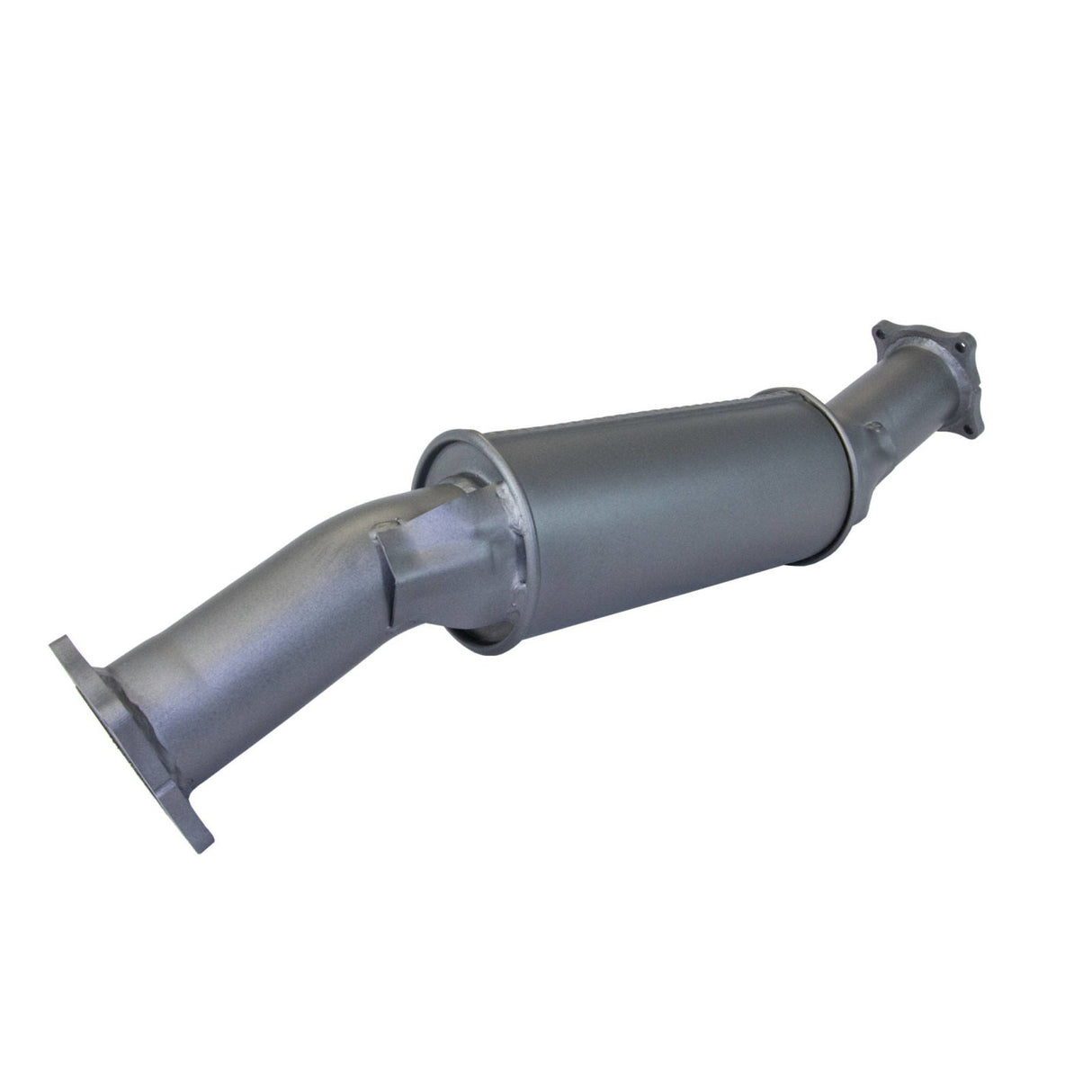 REDBACK EXTREME DUTY | 5" Round Straight Through Resonator Muffler | Offset/Offset | XR00173