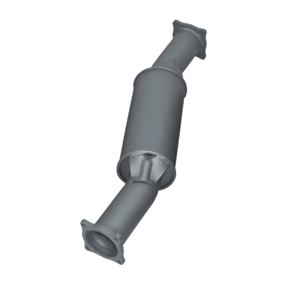 Redback - 5" Extreme Duty Resonator Muffler Offset/Clocked Round 304 Stainless