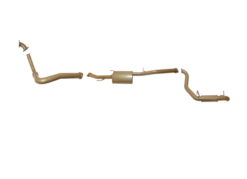 King Brown - Mitsubishi NP Pajero TD 2003 to 2006 - Single 3" Kit