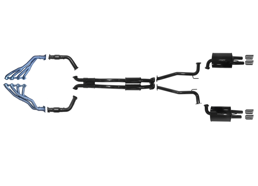 Pacemaker 2.5" Exhaust System with Tri-Y Headers for HSV VE E1 6.0L 6.2L V8 2006–2009 - PP5387-02