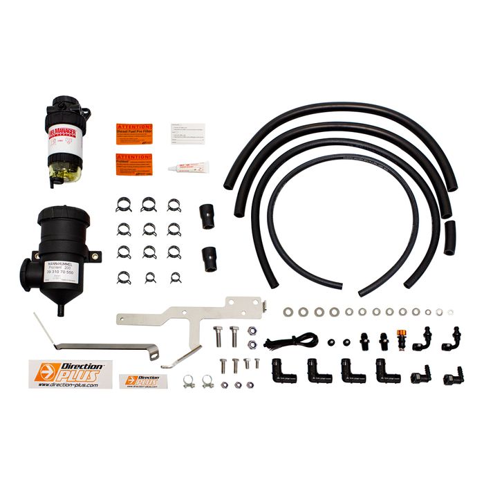 Manta - Ford Ranger UTE PX, MkII 3.2L CRD (2011-2022) Fuel Manager Fuel Filter & ProVent 200 Catch Can Kit