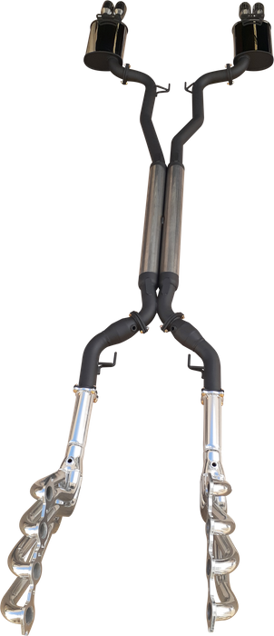 DPE by Manta | Twin 3″ Full Exhaust System with 1 3/4″ Coated Headers & 3.5″ Tips | Holden VE VF Commodore & HSV V8 Sedan Wagon 2006–2017