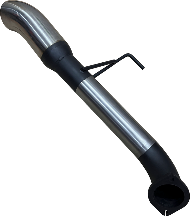 Manta | 3″ Tail Pipe with Chrome 4″ Dump Tip | Toyota Landcruiser 300 Series V6 FJA300R Wagon 2021–2025