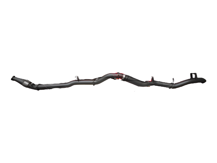 Manta | 4in Turbo Back Exhaust without Cat & with Muffler | Toyota Landcruiser VDJ79 V8 Ute 2016–2025 (DPF)