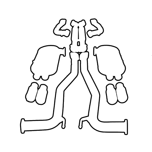 Redback Performance - Toyota Landcruiser (03/2007 - on) Exhaust (Extreme Duty 4x4) "Pipe & Resonator"
