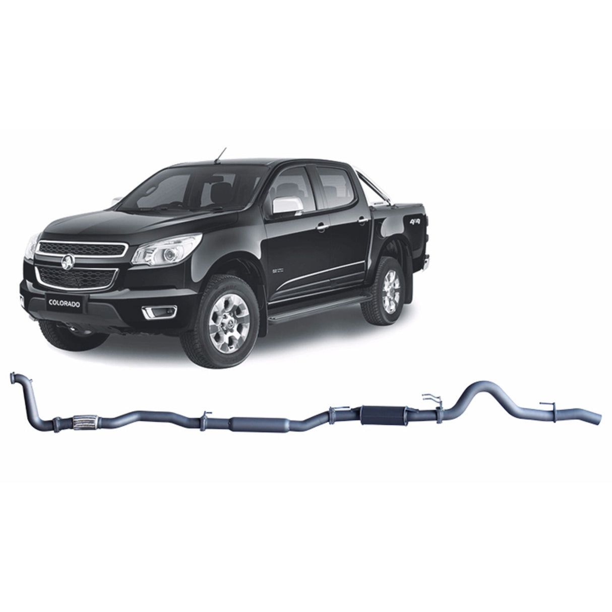 Redback Extreme Duty - Holden Colorado RG (2012 - 2016) 2.8L Performance Exhaust System