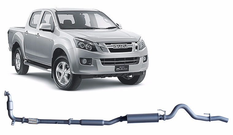 Redback Extreme Duty - Isuzu D-MAX (2012 - 2016) Performance Exhaust System
