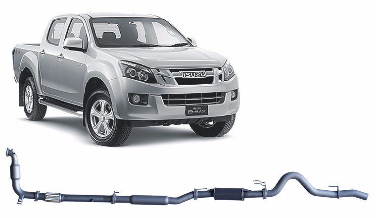 Redback Extreme Duty - Isuzu D-MAX (2012 - 2016) Performance Exhaust System