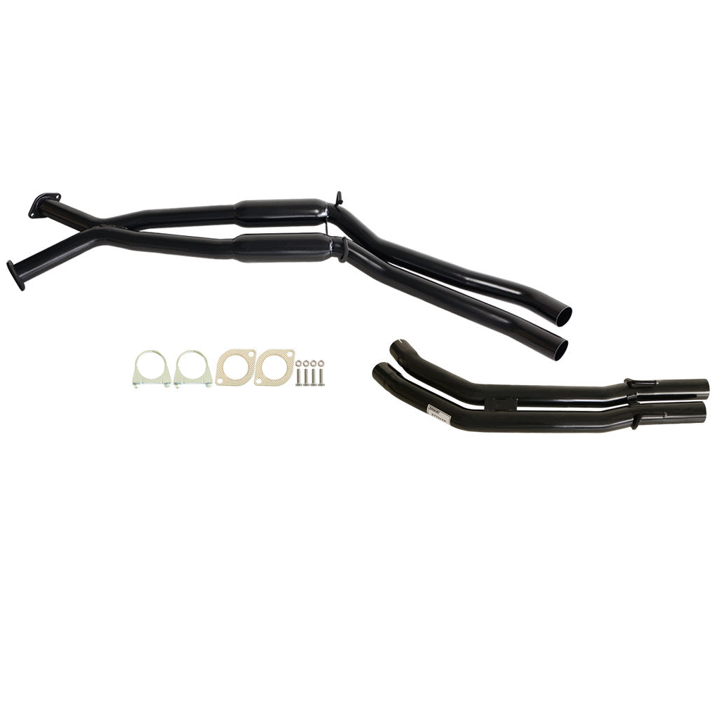 ESA | Twin 2.5" Catback Exhaust Front Hotdog Tailpipes | Holden Commodore VT VX VY VZ V8 & VZ V6 Sedan | ST130HD-131TP