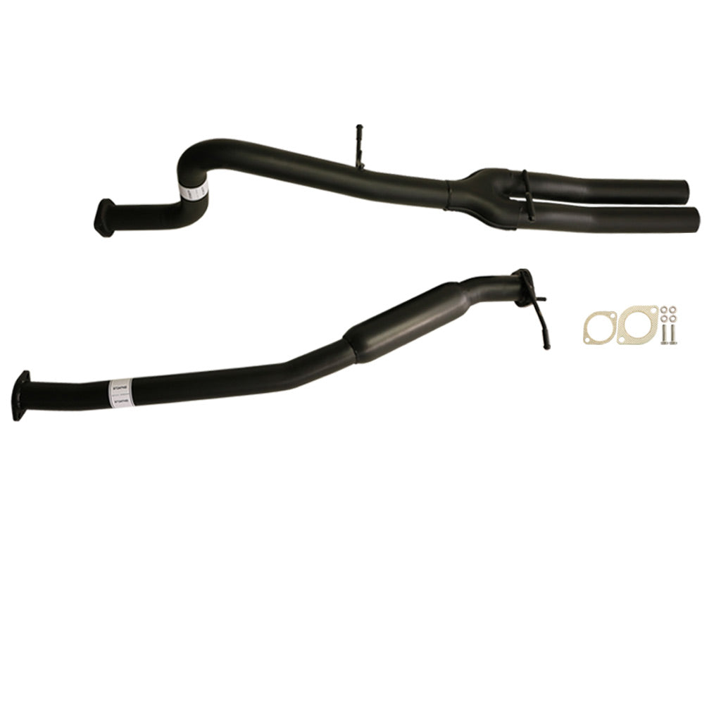 ESA | 2.5" Catback Exhaust Hotdog & Tailpipe | Ford Falcon BA BF 6Cyl Ute | ST247HD-249DTP